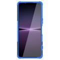 Anti-Slip Sony Xperia 1 IV Hybrid Case - Blue / Black