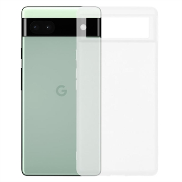 Anti-Slip Google Pixel 6a TPU Case - Transparent