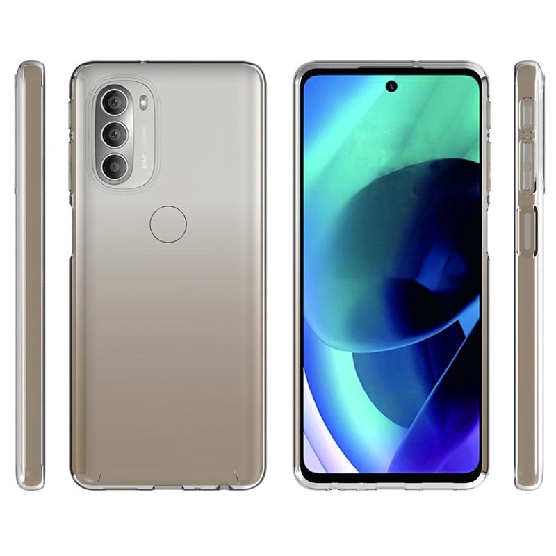 EASSGU Custoda per Motorola Moto Edge 50 Pro (6.7 nches), Cover Slcone TPU Colore Sfumato