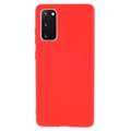 Anti-Slip Samsung Galaxy S20 FE TPU Case - Red