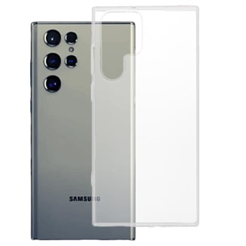 Samsung Galaxy S22 Ultra 5G Drop Resistant Crystal TPU Case - Transparent