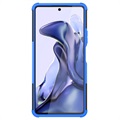 Anti-Slip Xiaomi 11T/11T Pro Hybrid Case with Stand - Blue / Black