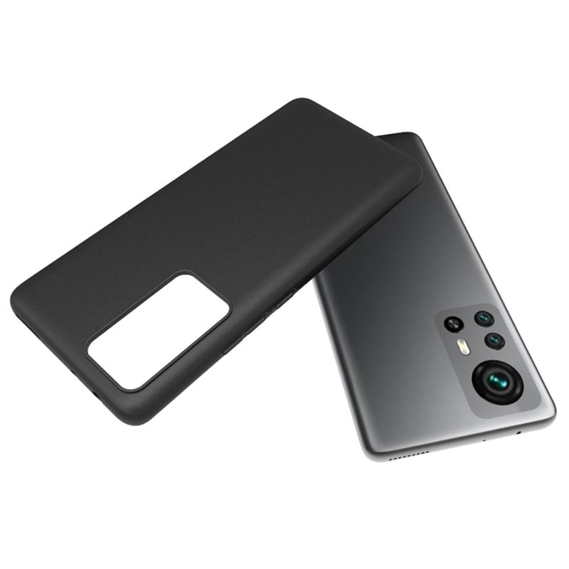 Xiaomi 12S Ultra Case, EabHulie Flexible TPU Silicone Non-Slip  Shock-Absorbent Case Cover for Xiaomi 12S Ultra Dark Grey