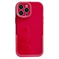 Dual Kickstand iPhone 14 Pro Max Hybrid Case - Red