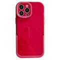 Dual Kickstand iPhone 14 Pro Max Hybrid Case - Red