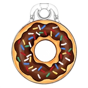 Apple AirTag 1/2 IMD Pattern Case with Metal Buckle - Donut