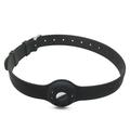 Apple AirTag 1/2 Silicone Collar for Dogs and Cats - Black