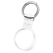 Apple AirTag NUDE KeyChain with Carabiner, transparent