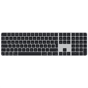 Apple Magic Keyboard with Touch ID and Numeric Keypad MXK83DK/A - Danish Layout - Black