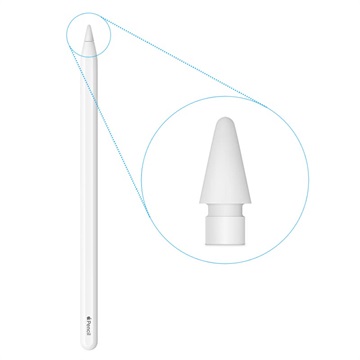 Apple Pencil Tips MLUN2ZM/A - 4 Pack - White