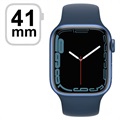 Apple Watch 7 WiFi MKN13FD/A - Aluminum, Abyss Blue Sport Band, 41mm - Blue