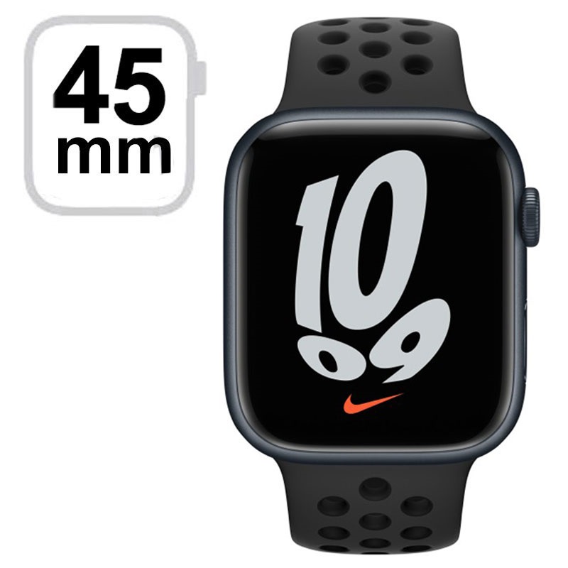 Apple Watch Nike WiFi MKNC3FD/A - Aluminum, Anth./Black Sport Band, 45mm