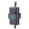 Apple Watch Power Bank 5000mAh - Magnetic Wireless Charger - Black