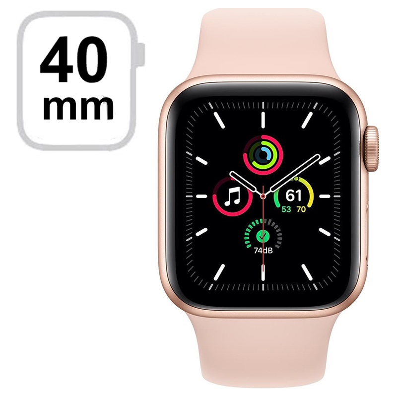 Apple Watch SE LTE MYEH2FD/A - 40mm, Pink Sand Sport Band - Gold