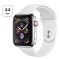 Apple Watch Series 4 LTE MTX02FD/A - Stainless Steel, Sport Band, 44mm, 16GB