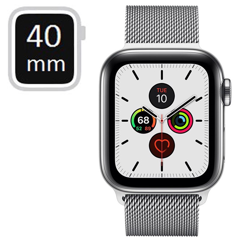 apple watch series 5 silver
