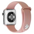 Apple Watch Series SE (2023)/10/9/8/SE (2022)/7/SE/6/5/4/3/2/1 Soft Silicone Strap - 42mm/41mm/40mm/38mm - Pink