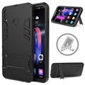 Armor Series Huawei Honor 8X Hybrid Case with Stand - Black