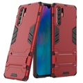 Armor Series Huawei P30 Pro Hybrid Case with Stand - Red