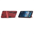 Armor Series Huawei P30 Hybrid Case with Stand - Red