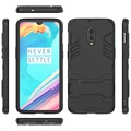 Armor Series OnePlus 6T Hybrid Case with Stand - Black