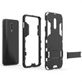 Armor Series OnePlus 6T Hybrid Case with Stand - Black