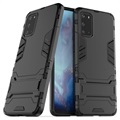 Armor Series Samsung Galaxy S20+ Hybrid Case with Stand - Black