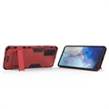 Armor Series Samsung Galaxy S20+ Hybrid Case with Stand - Red