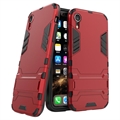 iPhone XR Armor Series Hybrid Case with Stand - Red