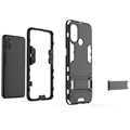 Armor Series OnePlus Nord N100 Hybrid Case with Kickstand - Black