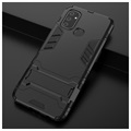 Armor Series OnePlus Nord N100 Hybrid Case with Kickstand - Black