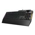 Asus TUF K1 RGB Gaming Keyboard - Nordic Layout - Black