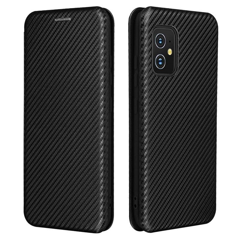 Asus Zenfone 8 Flip Case Carbon Fiber