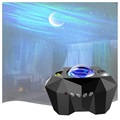 Aurora Star Night Light with Bluetooth Speaker AC6923 - Black