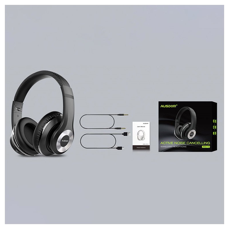 Ausdom ANC10 Active Noise Cancelling Wireless Headphones
