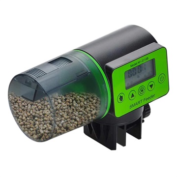 Automatic Fish Feeder with Dispenser & LCD Display - 200ml