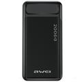 Awei P6K Dual USB Power Bank 20000mAh - Black