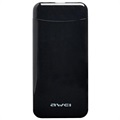 Awei P68K Slim Power Bank with Touch Switch - 10000mAh
