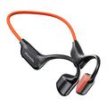 Azeada AZ-BN03 Sports Bone Conduction OWS Earphones - Black / Orange
