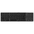 B089 ST Ultra-Thin Tri-Fold Bluetooth Keyboard with Smart Trackpad - Black