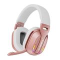 B500 Over-Ear Wireless Headphones with RGB Lights - Rose Gold