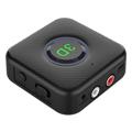 2-in-1 Bluetooth 5.1 Audio Transmitter and Receiver B8 - Black