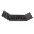Foldable Wireless Keyboard with Touchpad BK06 - Black