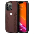 BMW Curve Perforate Collection iPhone 13 Pro Max Case - Red