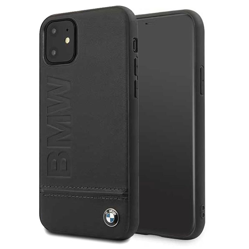 Bmw Logo Collection Iphone 11 Leather Case Black