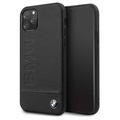 BMW Logo Collection iPhone 11 Pro Leather Case - Black