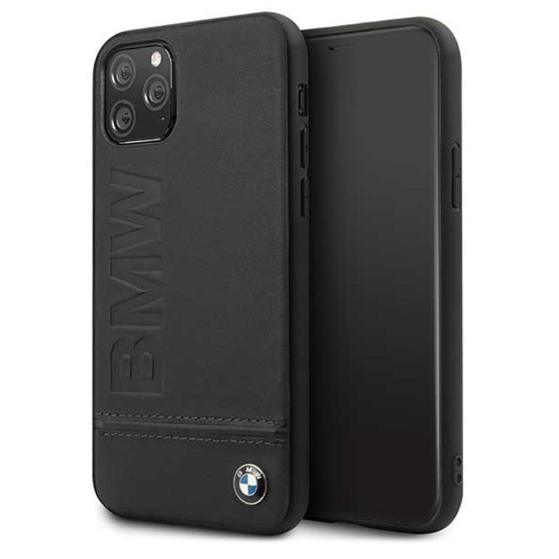 Bmw Logo Collection Iphone 11 Pro Max Leather Case Black
