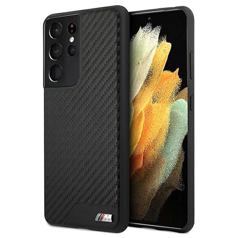 Bmw M Collection Carbon Fiber Samsung Galaxy S21 Ultra 5g Case Black Bmw M Collection Carbon Fiber Samsung Galaxy S21 Ultra 5g Case Black