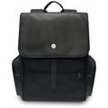 BMW Side Pockets Metal Logo Laptop Backpack - 15" - Black