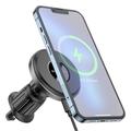 BOROFONE BH202 Magnetic Wireless Car Charger for iPhone 12/13/14/15 Series Fast Charging Air Vent Car Phone Mount